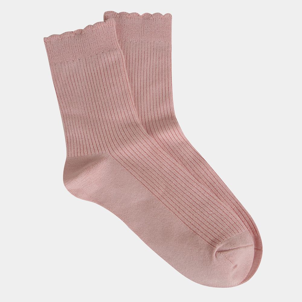 Pastel Colored Golji Wrinkle Socks (HPAO5FA628 RE) HPAO5GA628 (39)Ivory