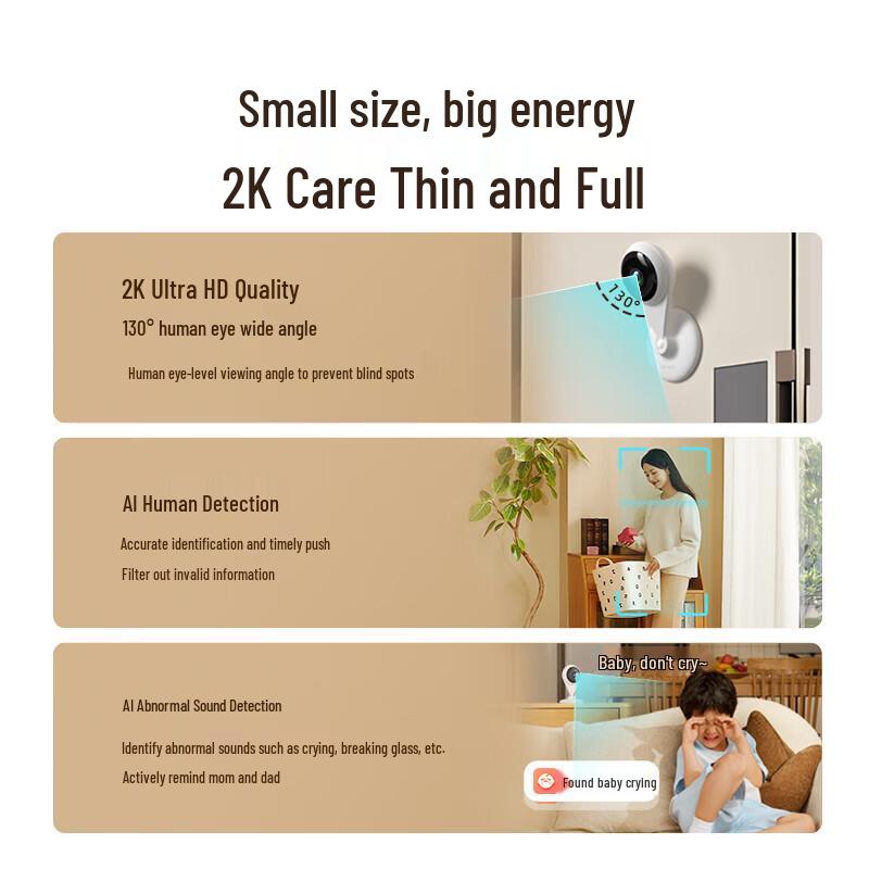 360 2K Smart Home Security Camera