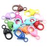 10pcs Alloy Metal Heart Shape Lobster Clasp Hooks Snap 26x19mm DIY Jewelry Making Accessories Supplies for Keychains