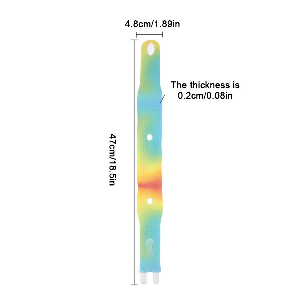 

Gradient Colored Sports Wristband Hand Protection Adjustable Tendon Sheath Sports Compression Ankle Protection Fitness Wristband D style