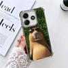 Animal Capybara Cute Plating Phone Case For Xiaomi Redmi Note 14 15 Pro Plus 13 12 11 11S 11T 10 9S 9 5G Anti-Fall Airabag Cover