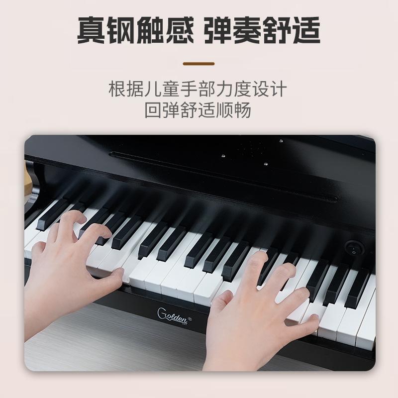 Wooden children's piano infant boy girl baby 18/25/37 key entry electronic keyboard can play parent-child birthday gift