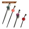 Ligral Hair Stick Kanzashi Simple Green for Kimono, Coming-of-Age Ceremony, Furisode, Graduation, Hakama, Yukata