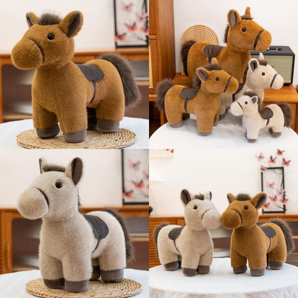 Chinesisches Sternzeichen Pferd Plüschtier Weiches Kuscheltier Für Kinder Und Sammler