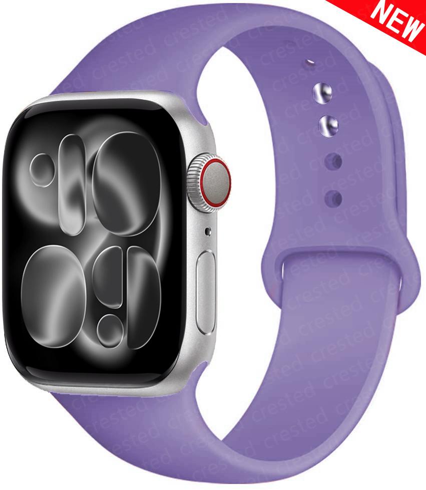 Silicone strap For Apple Watch 11 band 44mm 40mm 49mm 45mm 41mm 38 46mm 42mm correa bracelet iWatch series 9 8 7 6 SE ultra 2 3