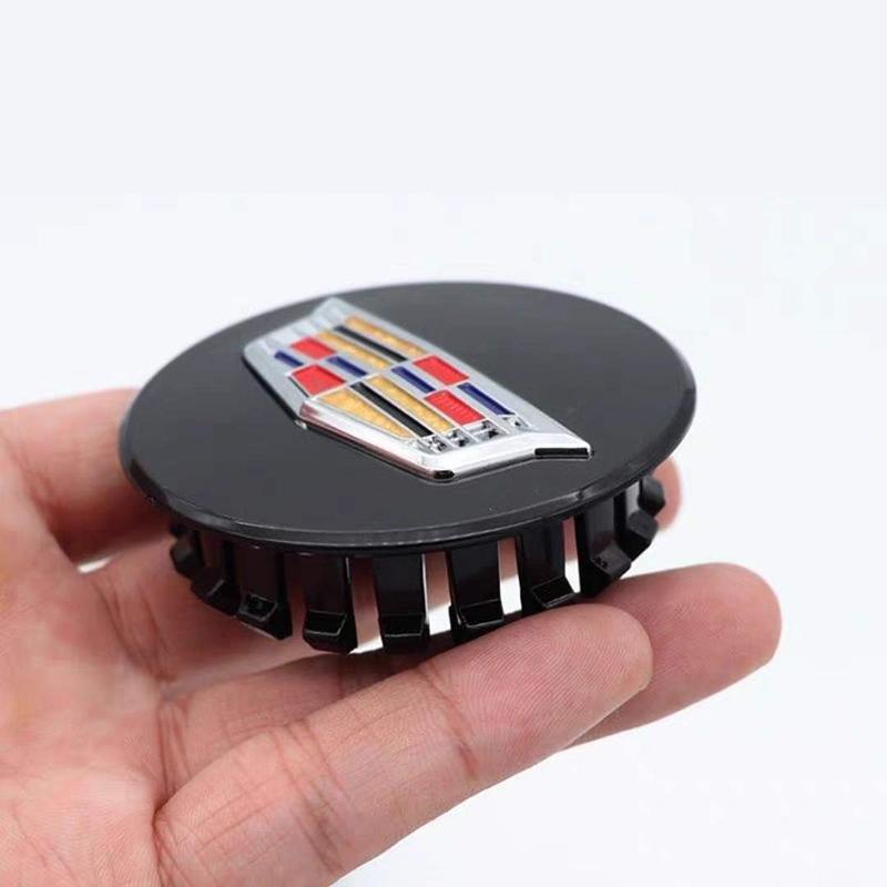 Dla Cadillac Escalade XT5 XT6 CT5 CT6 XTS CT4 66mm 4szt. Nakładki na środek koła samochodowego Akcesoria Emblemat opony samochodowej Stylizacja samochodu