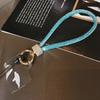Fashion Luxury Rhinestone Mobile Phone Lanyard, Short Wrist Portable Strong Anti‑Lost Rope, Phone Case Decorative Pendant Phone Chain