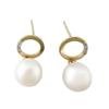 Pierce Silver Women Pearl Used