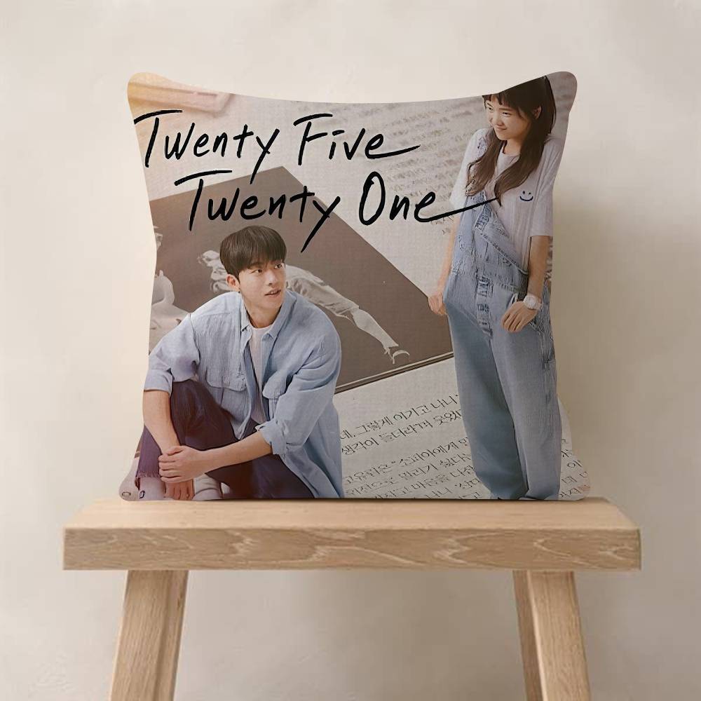 Korean TV Twenty Five Twenty One Movie Cushion Cover Car Throw Pillow Case For Sofa Car Christmas Gift xcm xcm