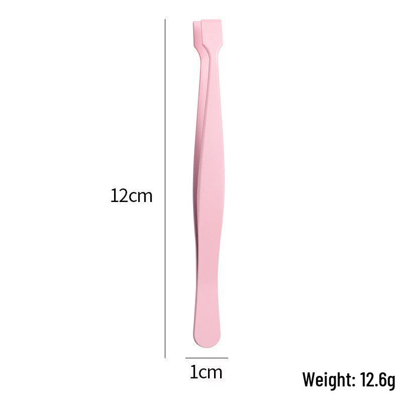 Multi-Use Tweezers: Lower Lash, False Lash, Blooming, Eyelash Curler & Nail Tool