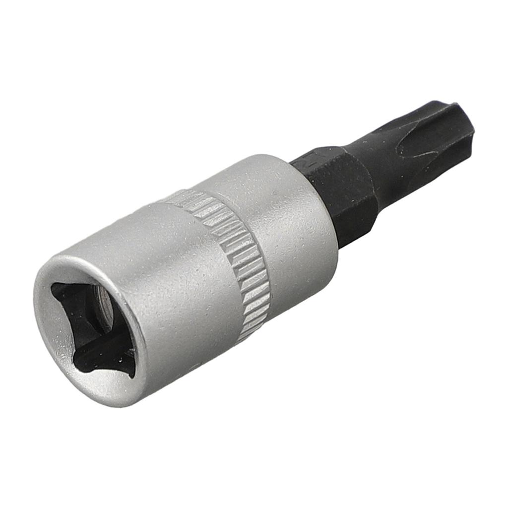 1Pc Screwdriver Bit 1/4Inch Drive Socket Ratchet Socket T8 T15 T20 T25 T27 T30 T40 Extension Rod Socket 38mm Hand Repairing Tool