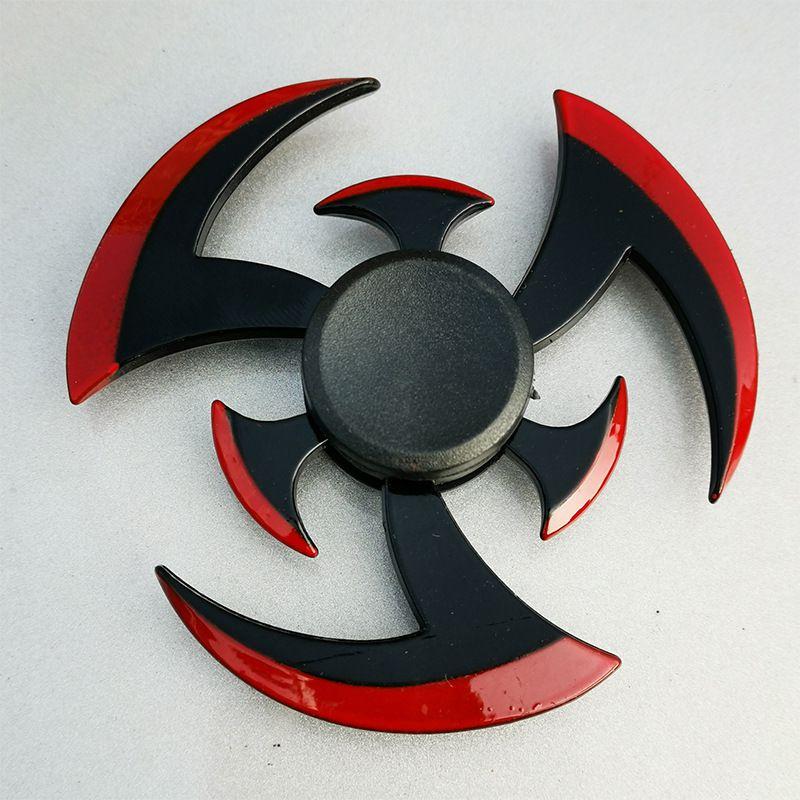 Naruto Shuriken Fingertip Spinner Antistress Toys Children Kids Adult