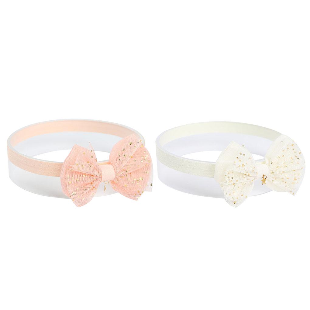 Headband Bowknot Cute Flower Bows Baby Girls Infant Kids Turban Headwrap Haarband Soft Stretchable Hair Accessories