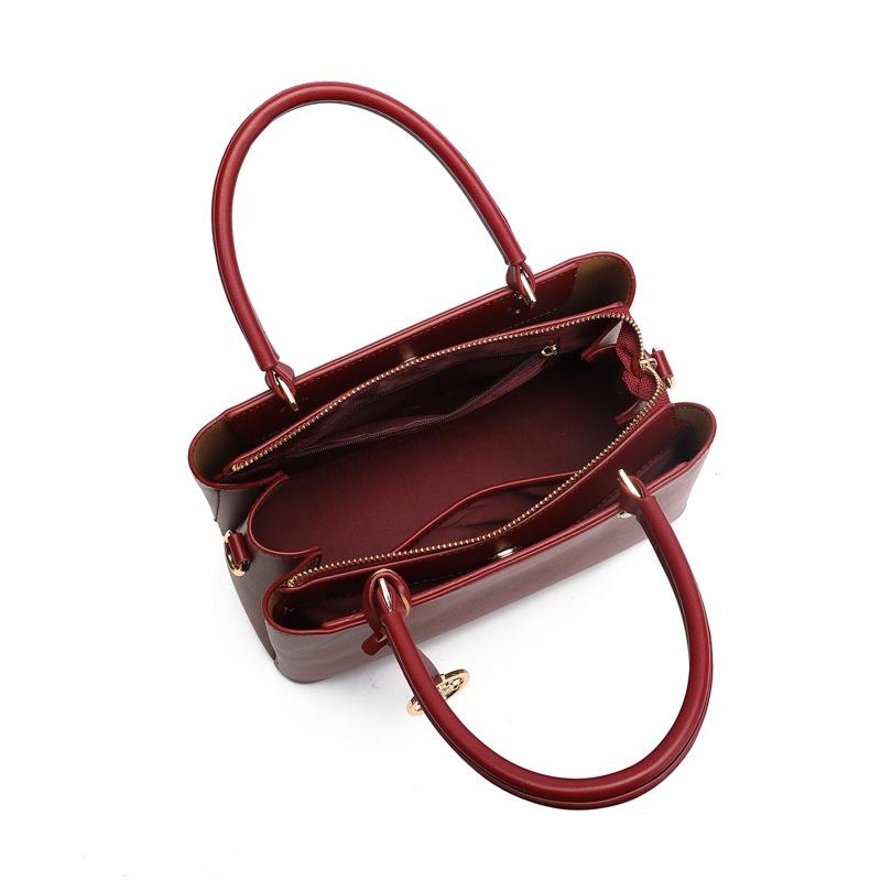 Handbag, Fashionable Bridal Bag, Women's Large Capacity High-end Wedding Bag, Red Festive Wedding Bag, Tote Bag, Wedding Celebration Bag