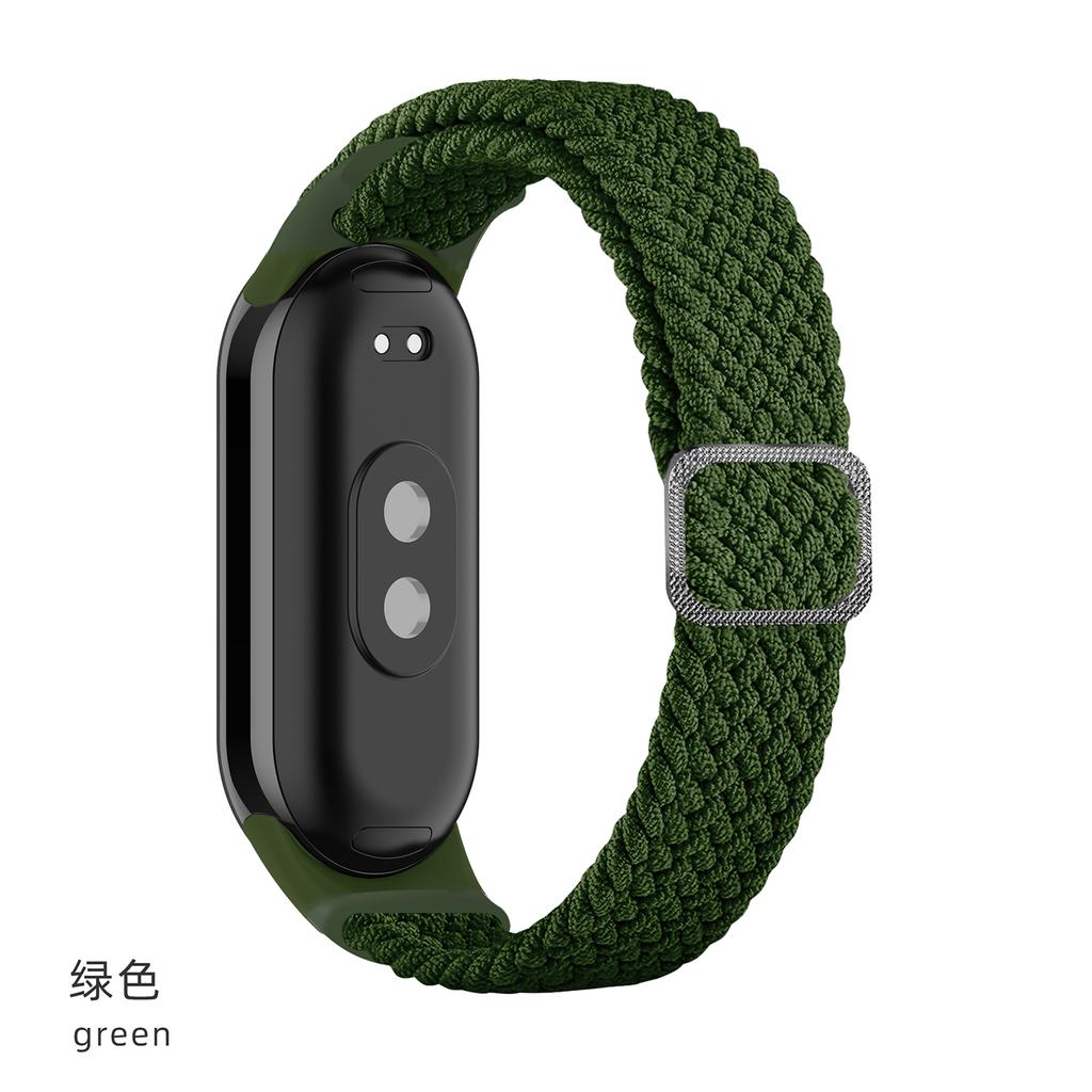 Nylonový řemínek pro Xiaomi Mi Band 9 8 náramek pro Xiaomi Band9 Band8 Tkaný náramek Náhradní řemínek
