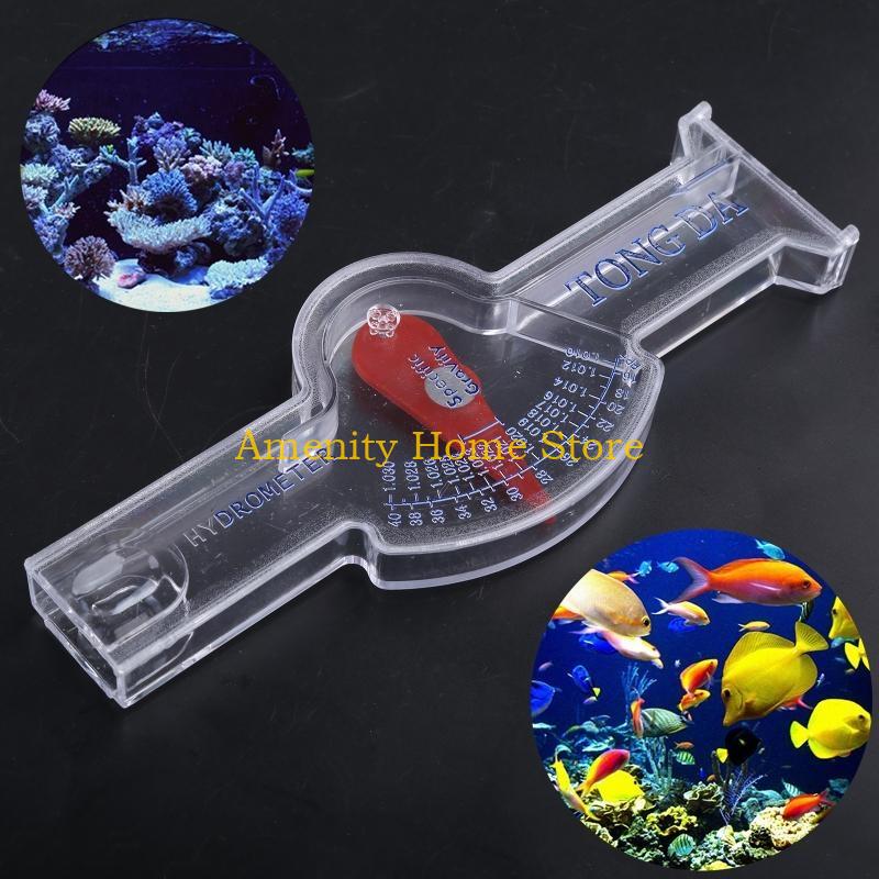 F26C Accurate Hydrometer Salinity Meter Perfect for Testing Both Salinity and Specific Gravity for Aquarium Fish for Tank