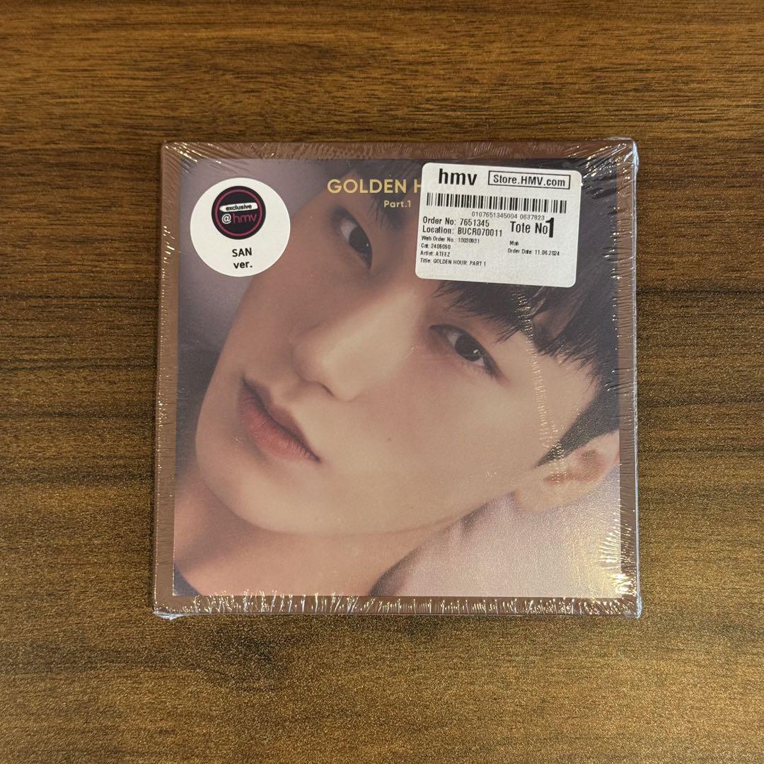 

[USED] ateez golden hour UK EU digipack san