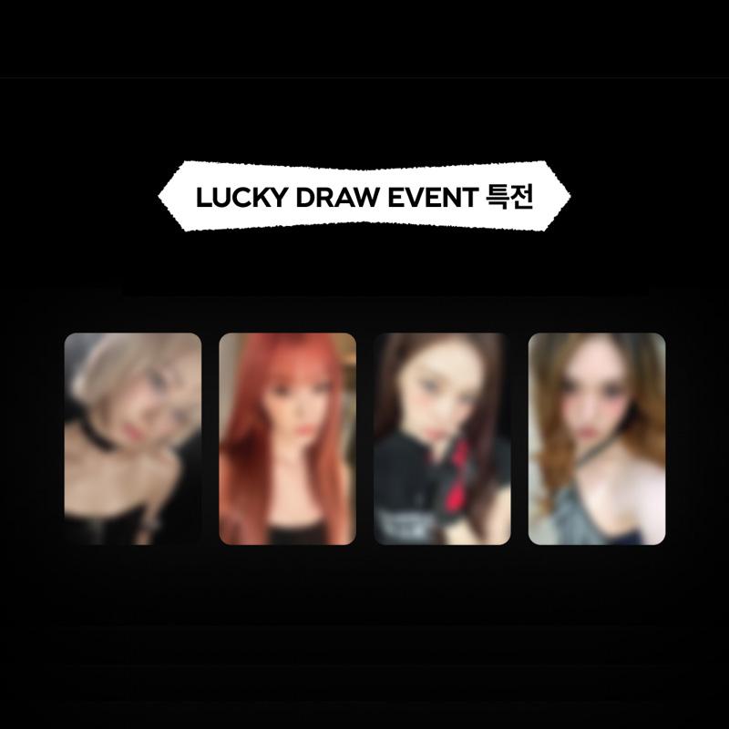 [PRE ORDER] Aespa - SMTOWN Lucky Draw Event Photocard (Dirty Work - Dirty Code Ver.)
