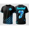 VCC football shirt summer outdoor sports quick-drying fitness training round neck T-shirt
