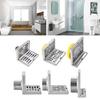 Anti-wear L Shape Stainless Steel Bathroom Tile Insert Floor Drainer Square Corner Floor Drain Wall Corner Floor Drain