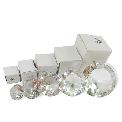 Faceted Cut Crystal Diamond Clear Glass Raw Gemstone DIY Craft Home Decoration Desktop Ornaments Party Adornment Romantic Gifts