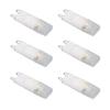 6pcs G9 LED Bulb Energy Saving General Standard Interface 360 Degrees  Heat Dissipation Cold White Light