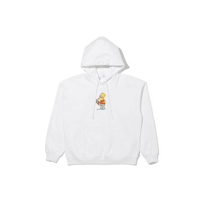 Levis X The Simpsons Cartoon Print Hoodie Men Hoodies White A2055-0001