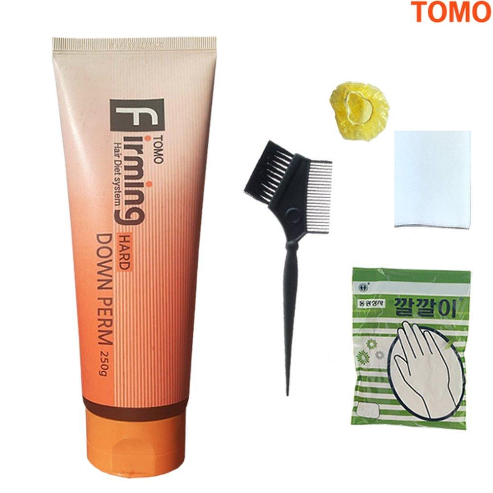 TOMO Dauerwelle Down Perm 1 Set Dauerwelle für lockiges Haar Wachs-Bundle Seitenhaar-Dauerwelle Selbst-Dauerwell-Set Ein Schritt Herrenwachs Magisch