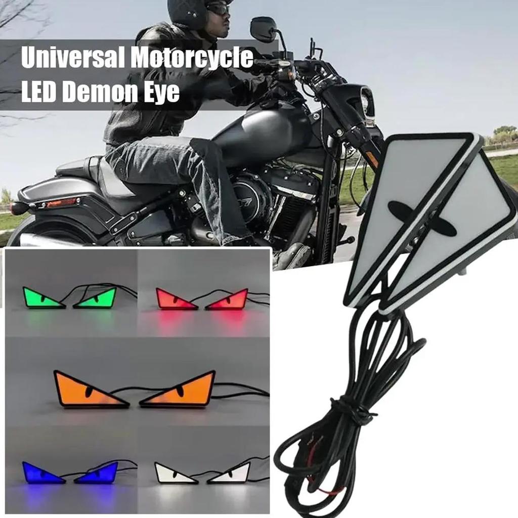 USB Devil Eye Motorcycle LED Headlight Car Headlight Car Headlight USB Waterproof Illumination
