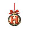 2D Christmas Decoration Pendant Christmas Tree Tag Theme Party Crafts Ornament