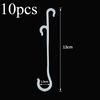 10pcs, Plastic Fruit Support Hooks, Tomatoes Vegetable J-Hook Tomato Truss Hooks For Supporting Plants And Vegetables, Pots