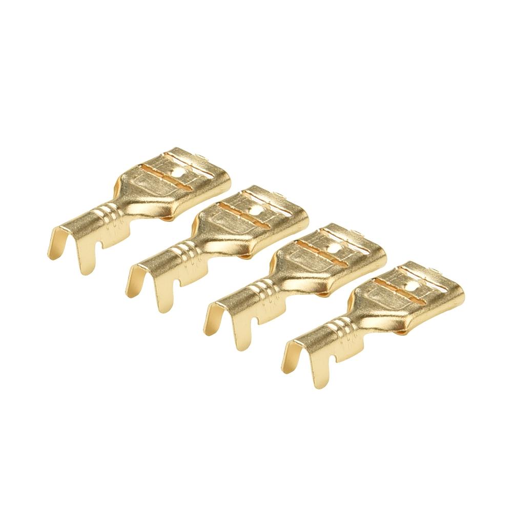 Spade Terminal Connectors Insulating Sleeves 22 ~ 16AWG 0.5mm Thickness