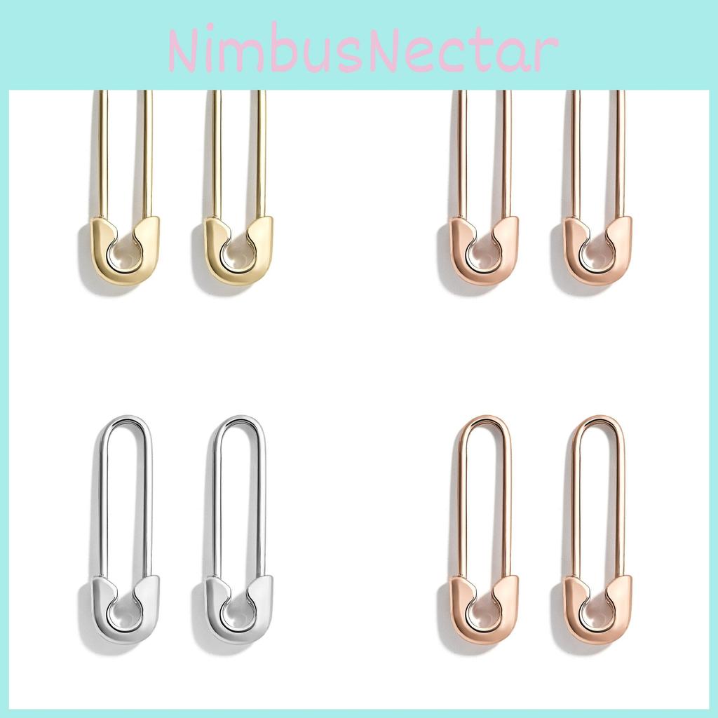 Minimalist Metal Fashionable Stud Earrings In Multiple Colors For Women