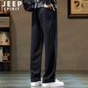 JEEP SPIRIT Men's Loose Straight Casual Cargo Pants