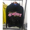 Premium Sp5der Hoodie Mens Oversized Streetwear Sweatshirt With 3D Pouch Pocket Winter Casual Long Sleeve