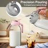 Cană de lapte Design etanș Container pentru depozitarea laptelui matern cu scară precisă Capac rabatabil Gura de turnare Sticlă de transport pentru turnarea sucului