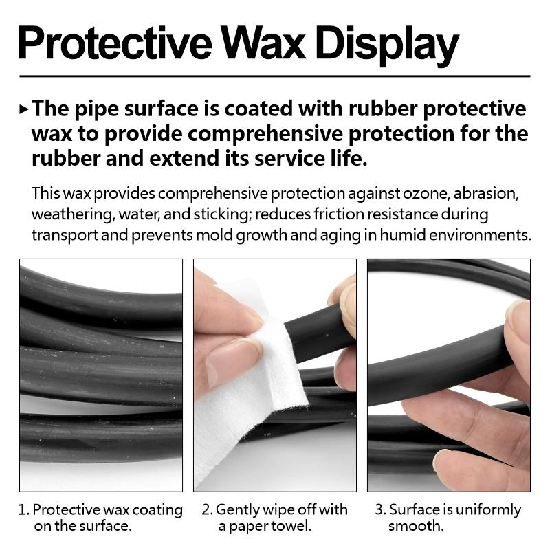 1/3M Black Fuel Line NitrileRubber NBR Hose ID 2/3/4/5/6/7/8mm Diesel Petrol Water Hose Engine Pipe For Motorcycle Accessories