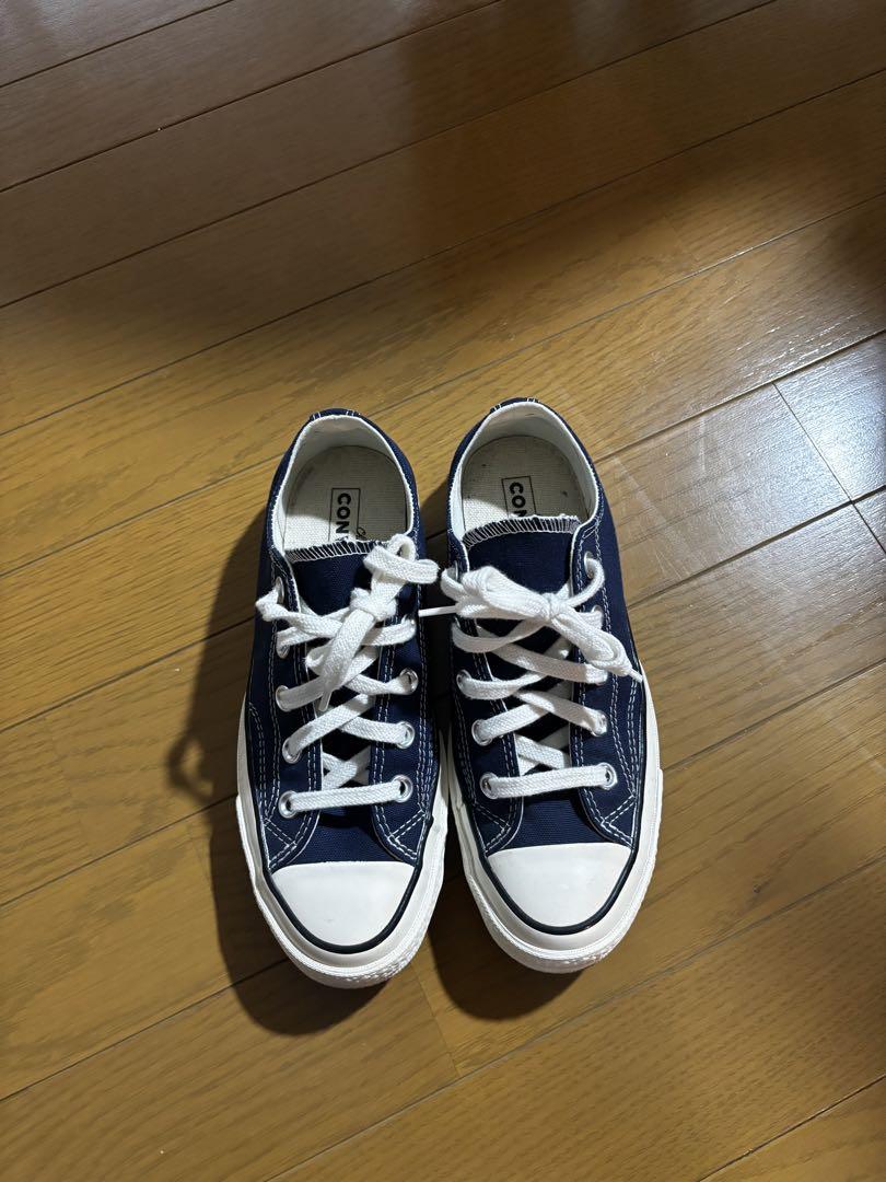 

[Б/У] Похожие на Converse Chuck Taylor CT70, Эксклюзив для Кореи, Оригинал, Размер 22.5, Темно-синий