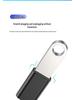 Cross-Border Multi-Function Nylon OTG Adapter: Type-C to USB for Keyboard, Mouse, Flash Drive, and Card Reader.