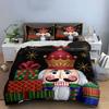 Nutcracker King with Gifts Bedding Duvet Cover Set Duvet Cover Pillowcases  (1*Duvet Cover 2*Pillowcases, without duvet insert)
