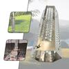 Stove Pipe Spark Arrestor Stainless Steel Tube Chimney Extension Filter for Tent Stove Fireplace Camping Cooking Accessories
