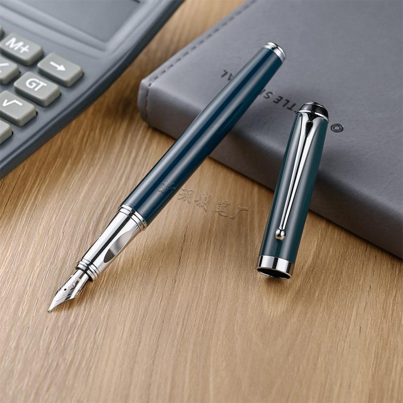 Morandi Color Metal Pen Enterprise Business Office Signature Pen Pen Teacher Gift Pen Orb Pen Print