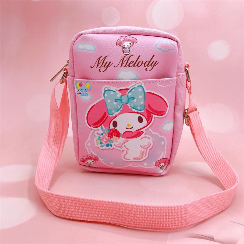 Little Twin Stars & Kuromi Cartoon Kids' Crossbody Bag - Japanese Collection