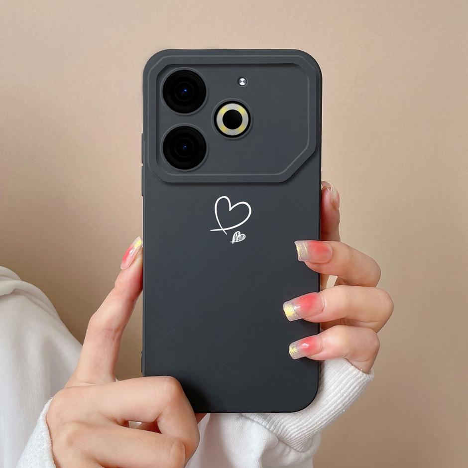 

Для Tecno Pova 6 Neo Чехол Модный Милая Девочка Жидкий Силикон Мягкий ТПУ Ударопрочный Чехол для Телефона Для TecnoPova6Neo Fundas Capa Coque Tecno Pova 6 Neo