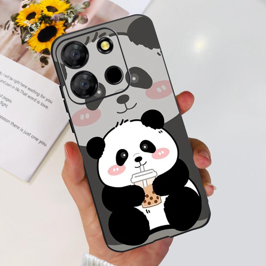 For Itel A60 A70 A27 A48 Phone Case Back Cover Matte Slim Soft TPU Silicone Bumper Child Fashion Cartoon Pattern Fundas ITELA60s