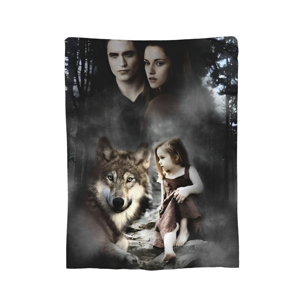 Edward Bella Jacob Black Coperte in Pile La Saga di Twilight New Moon Coperta per Letti Divano Calda Coperta per Letti,