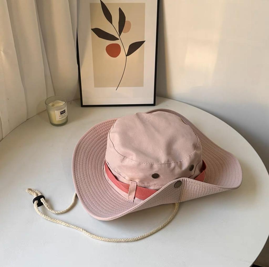 30 Colors Outdoor Sun Hat for Men Women UPF Protection Safari Cap Wide Brim Fishing Visors Bonnies Bucket Hats