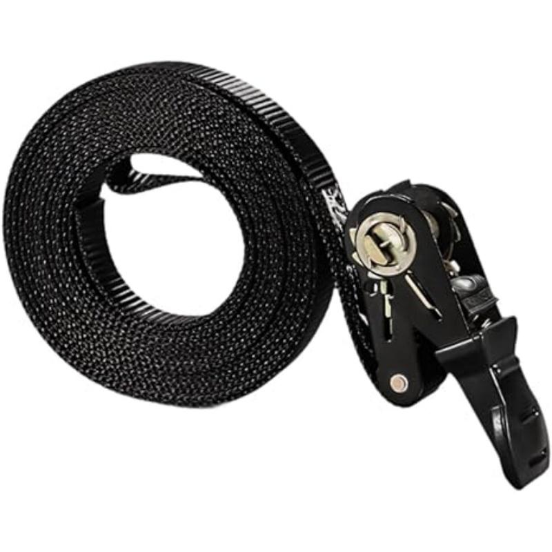 Прочные стяжные ремни с трещоткой 3/5 м из полиэстеровой ленты надежно закрепляют тяжелые грузы при транспортировке для логистики переездов