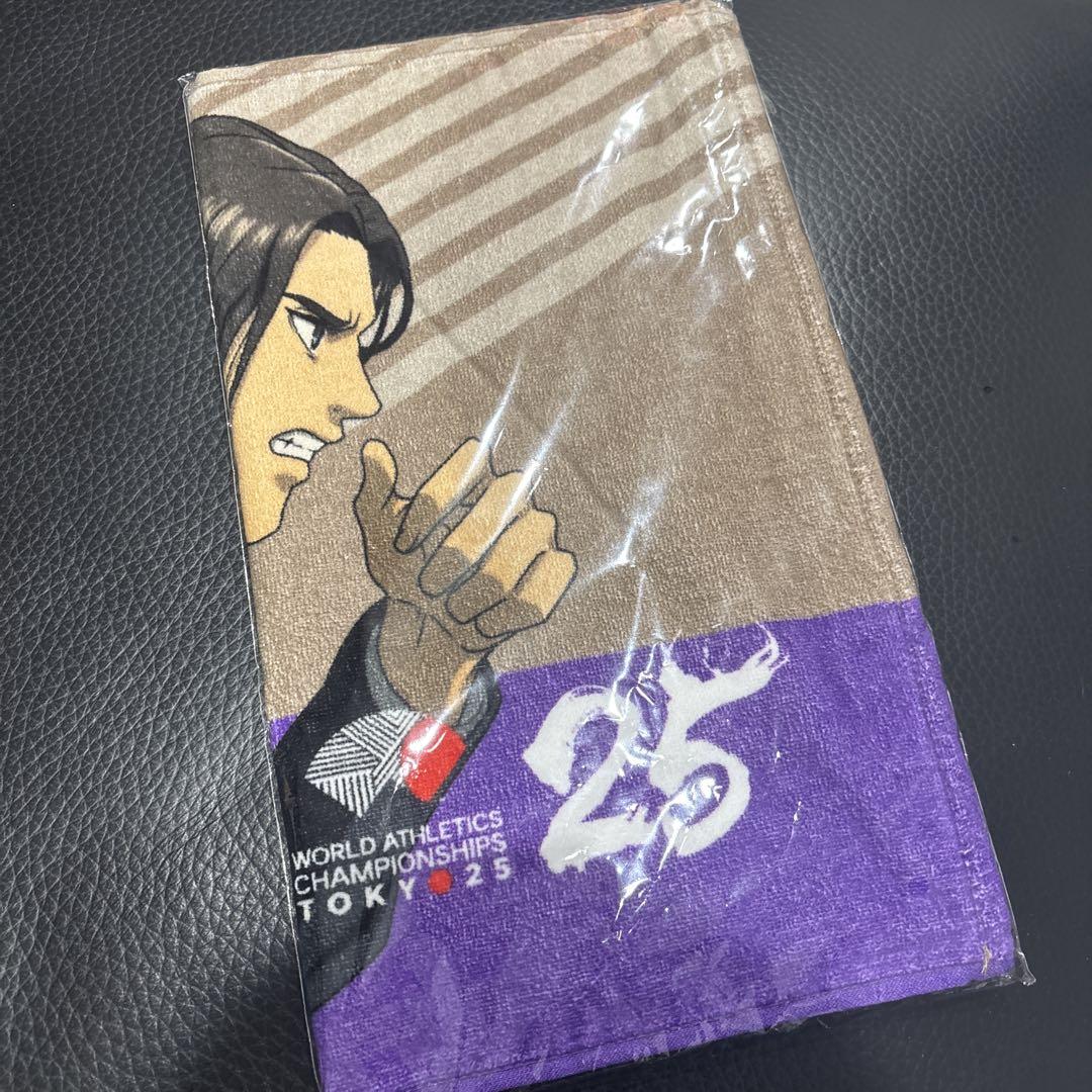 

[USED] 2025 World Athletics Championships x Attack on Titan Eren Face Towel