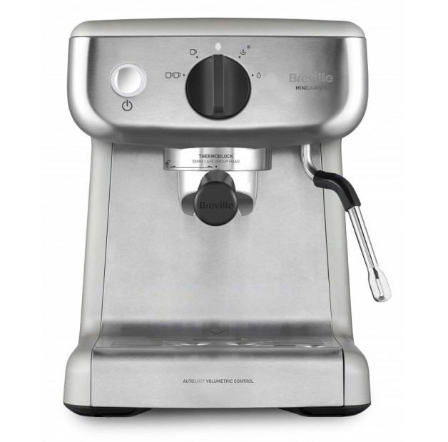 

Кофеварка рожковые BREVILLE Mini Barista VCF125X Srebrny
